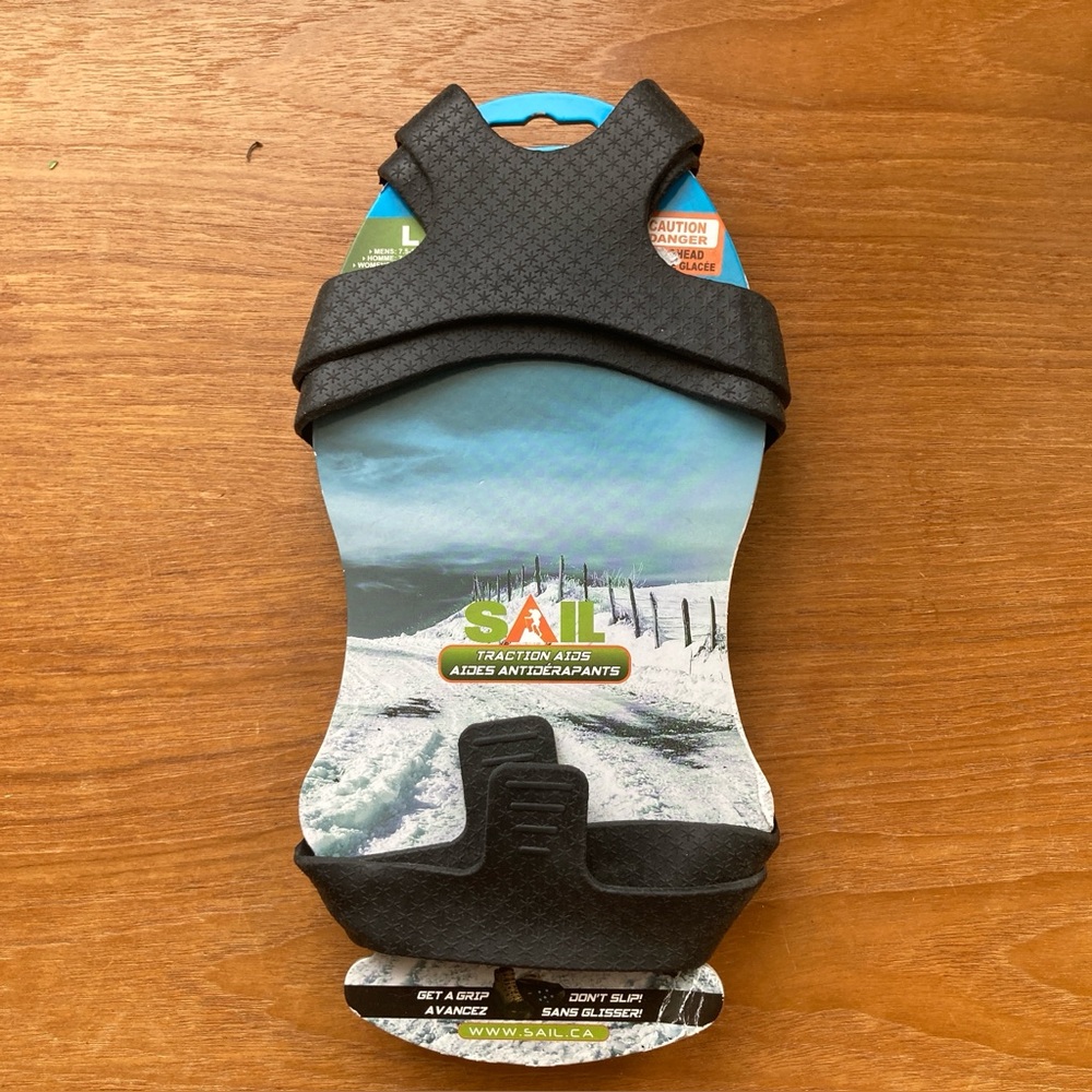 SAIL Traction Cleats Aids for Ice & Snow NWT